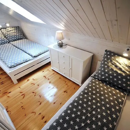 Nyaraló Gemuetliches Ferienhaus Mit Klima In Grzybowo Mit Garten, Terrasse, Grill